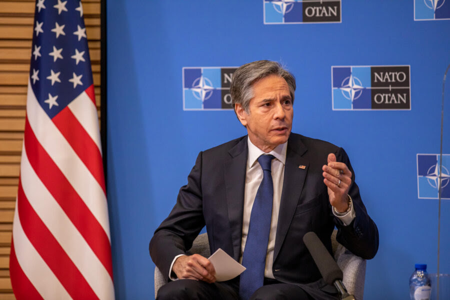 Sekretarz Stanu USA Antony Blinken odwiedzi Chiny w niedzielę