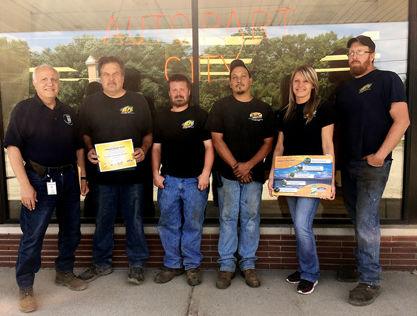 Kowalski Auto Parts City Clean Yard Award