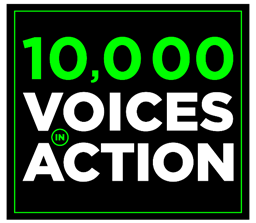 10,000 Voices in Action