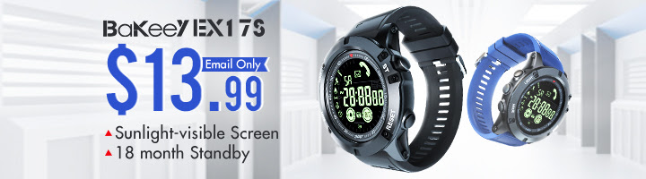 $13.99 Bakeey 18month Standby Smart Watch