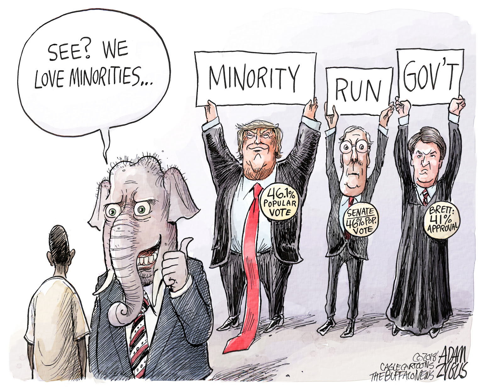 Republican Minority Government works by stacking the courts