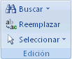 Imagen de la cinta de opciones de Word