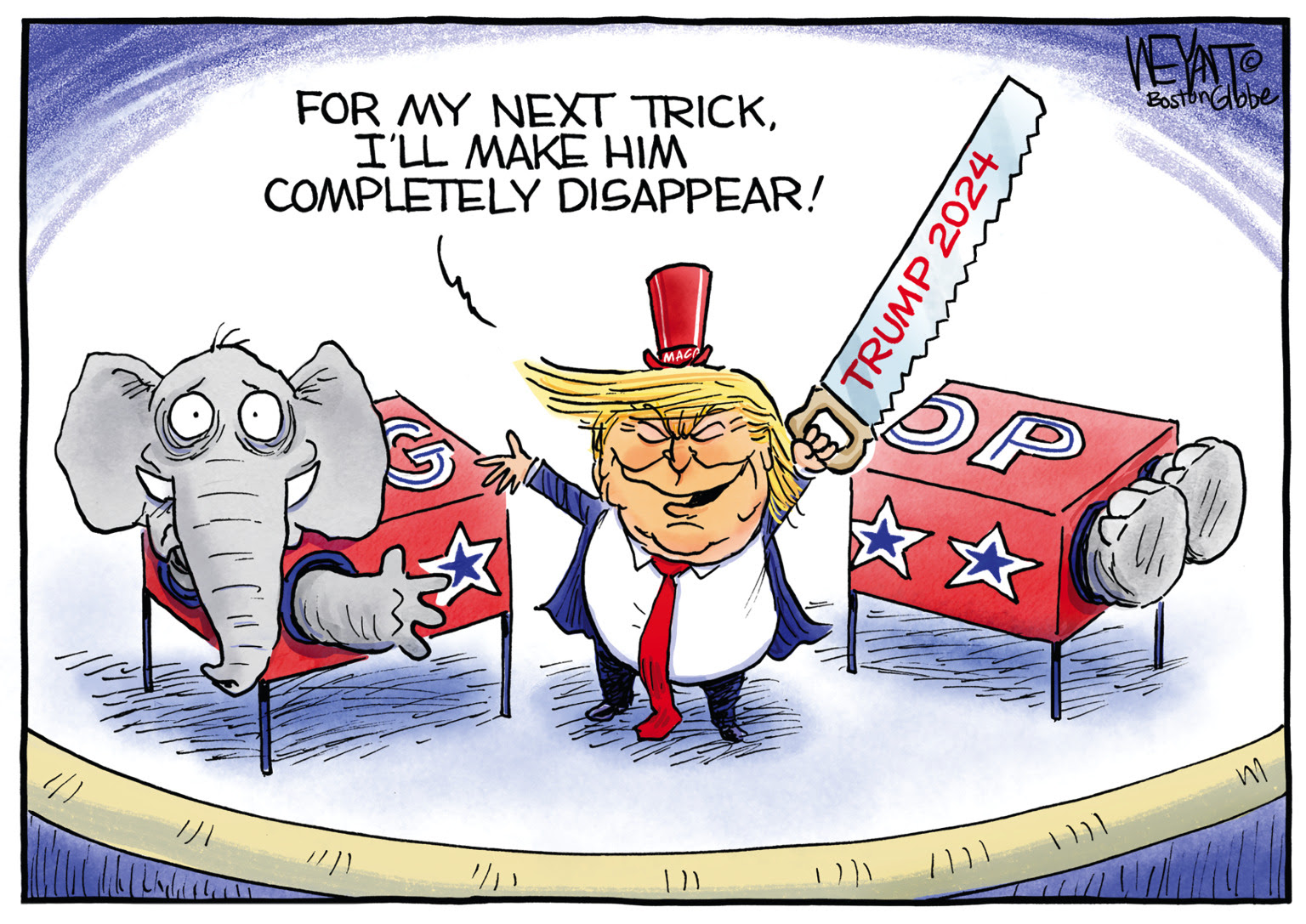 Trump leads MAGA Republicans