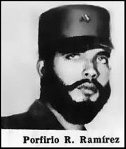 Porfirio Remberto Ramírez Ruiz, jefe de las guerrillas campesinas anticomunistas. Fusilado por Castro