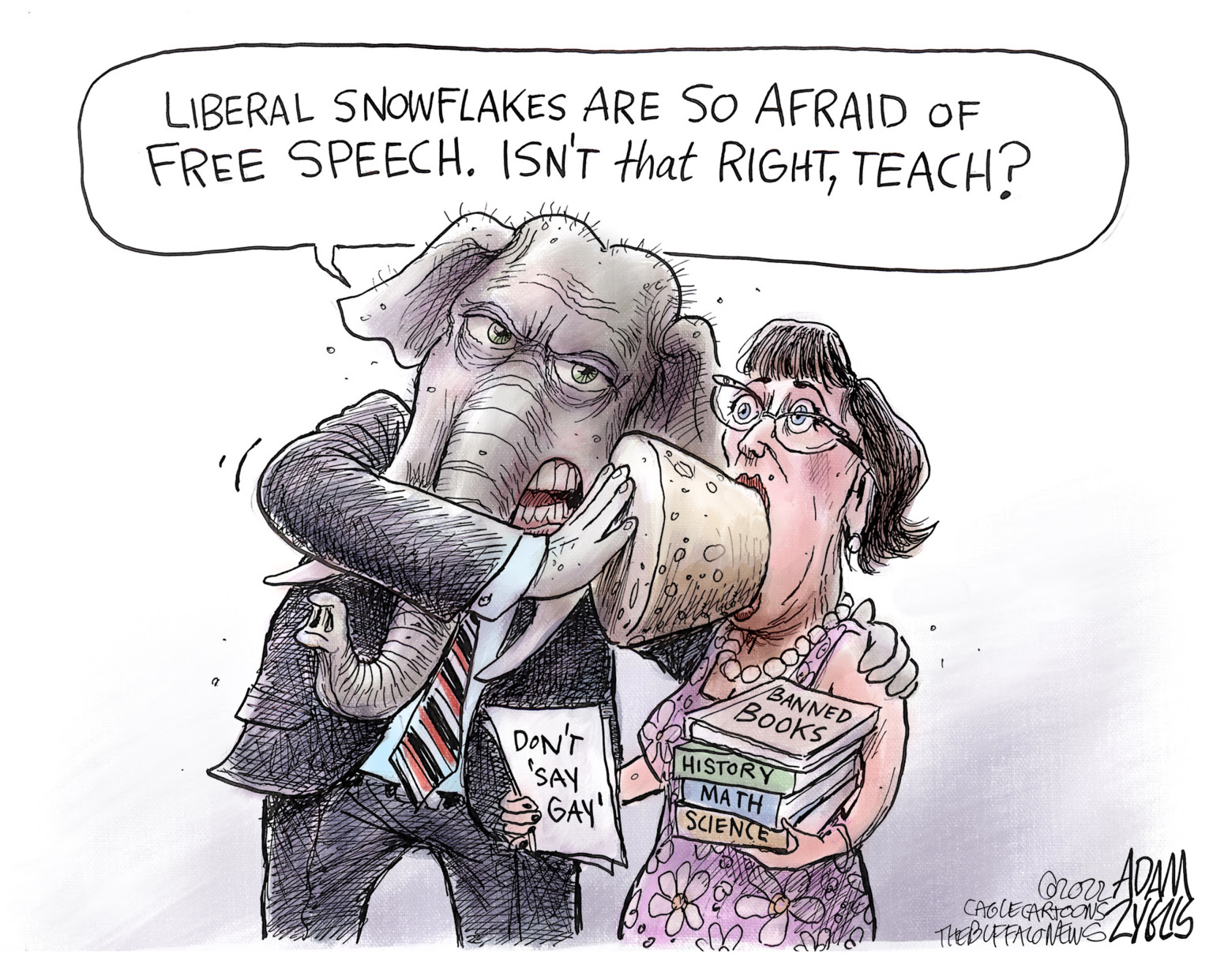 freedom of speech cartoon for kids