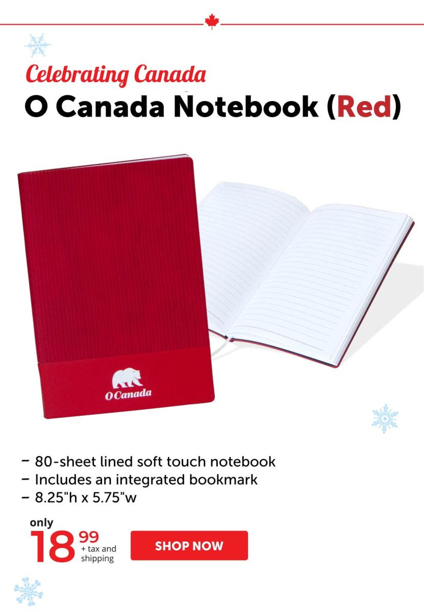 O Canada Notebook