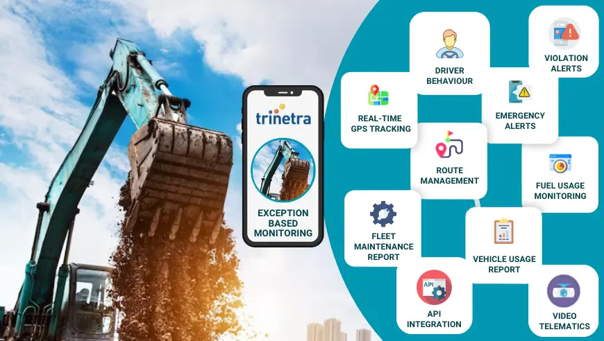 construction vehicle tracking system