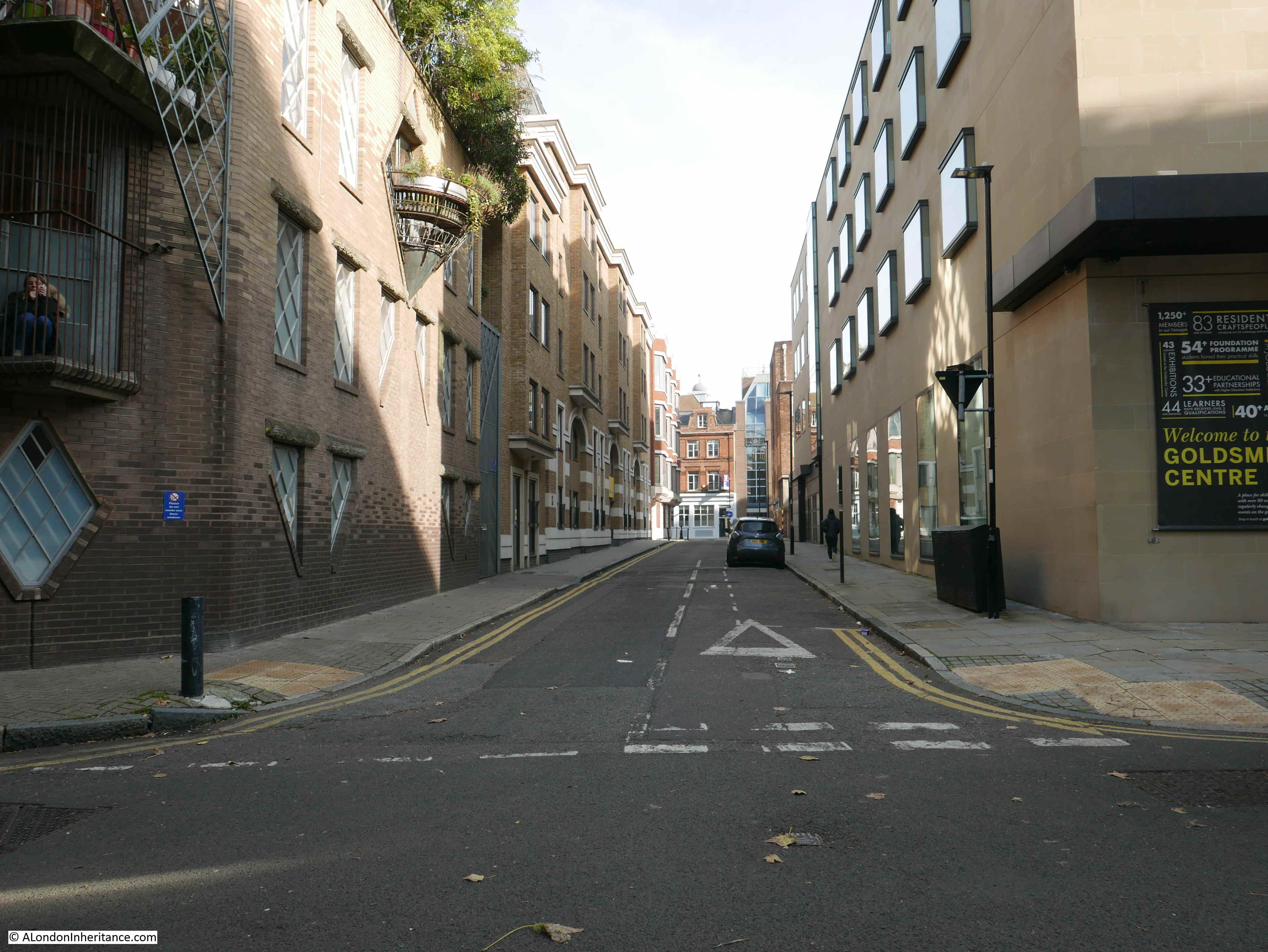 Web redevelopment of properties located at 105 south california avenue, 106 albion place, 108 albion place: Albion Place, Clerkenwell A Lost Terrace A London Inheritance
