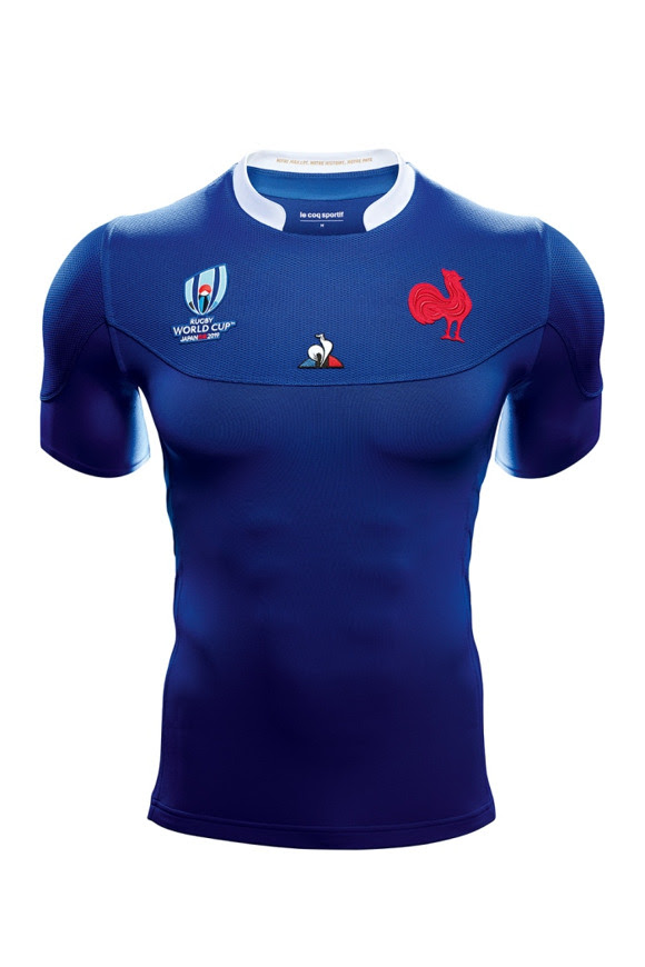 Le Coq Sportif presenta el jersey de Francia para el Mundial de Rugby