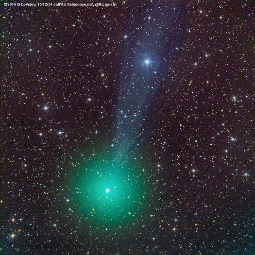 Signs In Heavens: Bright Comet Lovejoy Set to Light Up Christmas & the New Year Signs In Heavens: Bright Comet Lovejoy Set to Light Up Christmas & the New Year