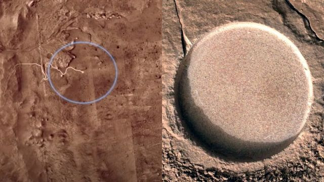 NASA calls this 'an abraded rock' on Mars!  Abraded%20rock%20mars