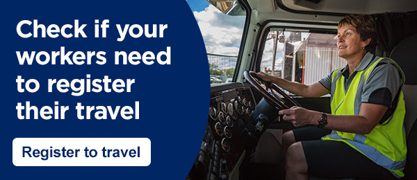 Check if your workers need to register their travel 