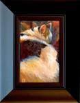 4120 - Framed - Poppy - Pal Portrait - Blk Frame - Posted on Tuesday, February 3, 2015 by Sea Dean