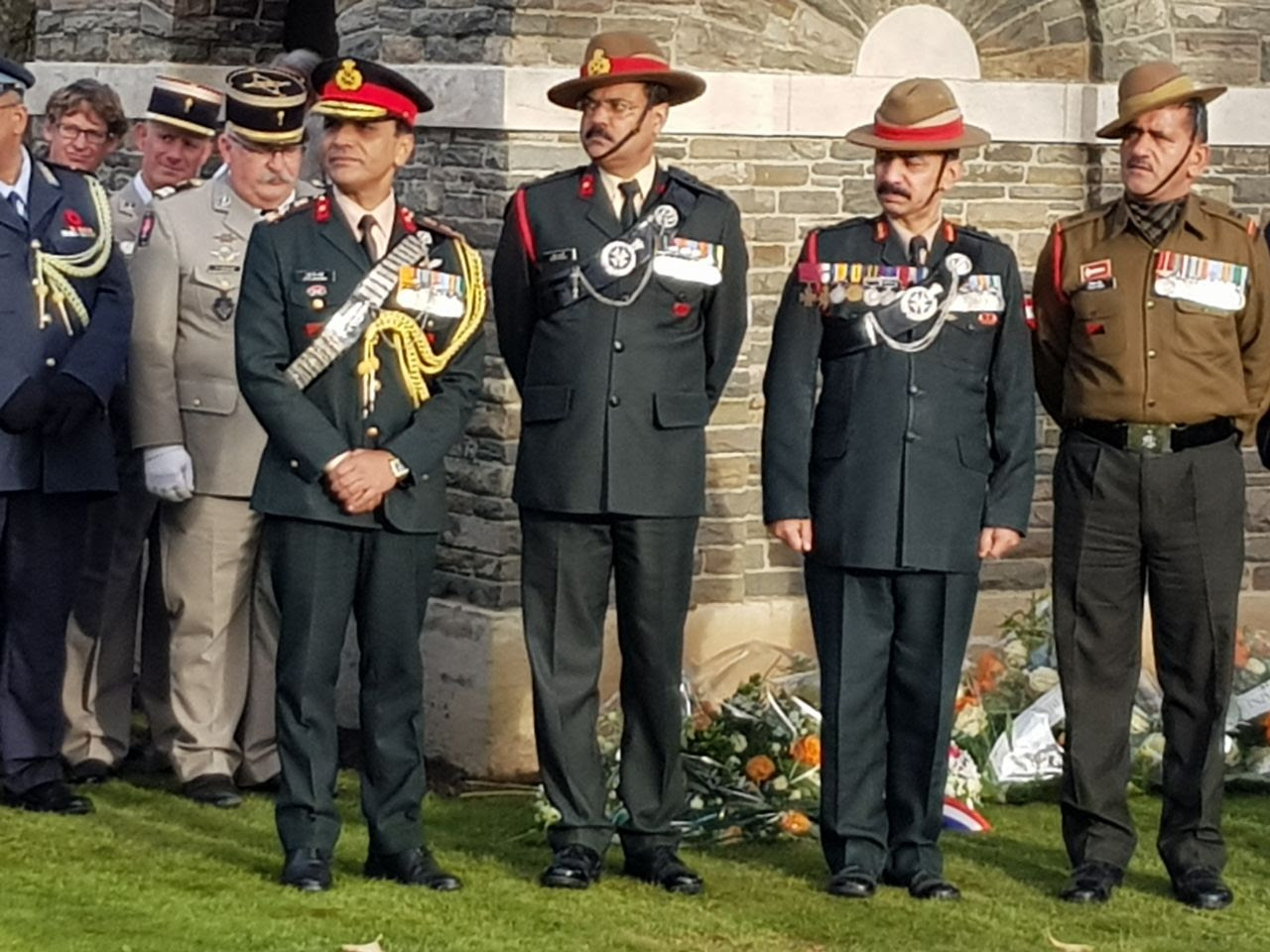 Colonel Nitin Negi, grandson of Naik&nbsp; Darwan Singh Negi, VC. He is the third generation Garhwali soldier. His father, Colonel Balbir Negi&nbsp; is the third son of Naik Darwan Singh, VC.