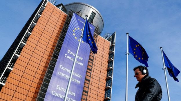 Prédio da Comissão Europeia em Bruxelas