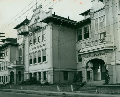 Eliot School corner of Knott and Rodney c 1951. Portland Archives A2001-030