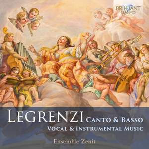 Legrenzi: Canto & Basso, Vocal & Instrumental Music Product Image