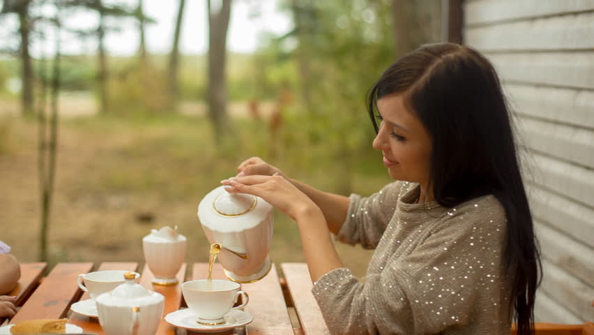 Image result for girl drinking hot tea