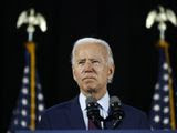 In this June 25, 2020, file photo Democratic presidential candidate, former Vice President Joe Biden pauses while speaking during an event in Lancaster, Pa. Biden and his leading supporters are stepping up warnings to Democrats to avoid becoming complacent. (AP Photo/Matt Slocum, File)