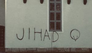 Sweden: “Jihad” scrawled on church wall, church spokesman says “it’s a common doodle”