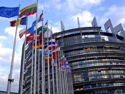 La sede del Parlamento Europeo en Estrasburgo. BLN.