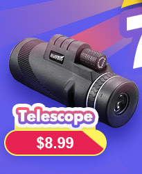 IPRee® 40x60 Telescópio de Visão Nocturna de Dia Óptico Portátil Monocular HD