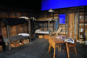 Of Mice and Men Set- The Bunk House