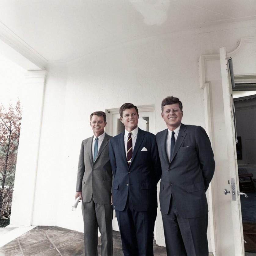 Irmãos Robert Kennedy, Edward 