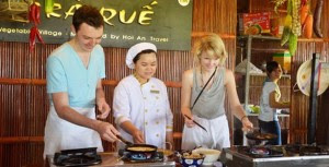 Tra Que cooking class by Vietnam tour company