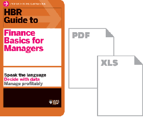HBR Guide to Finance Basics for Managers Ebook + Tools