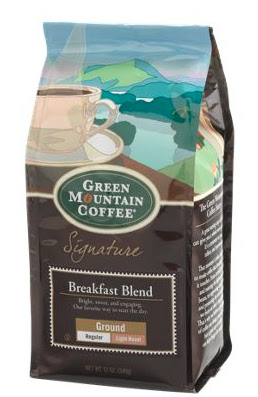 Green Mountain Breakfast Blend ground coffee