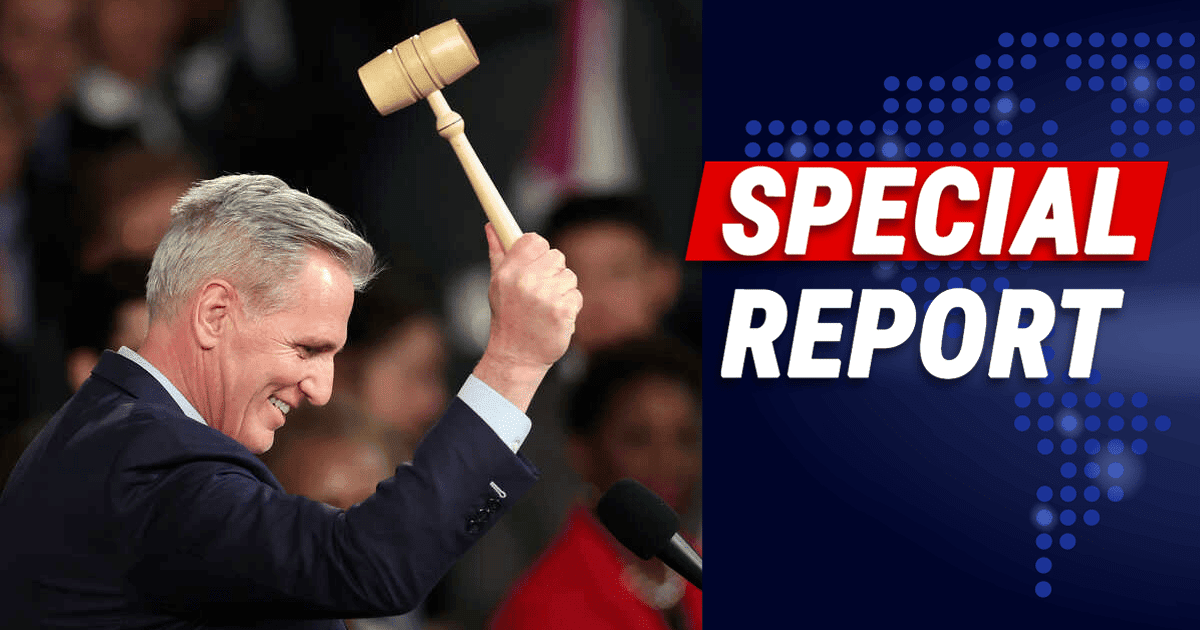 McCarthy Just Delivered On 1 Promise - Americans Have Wanted These New Laws for Years