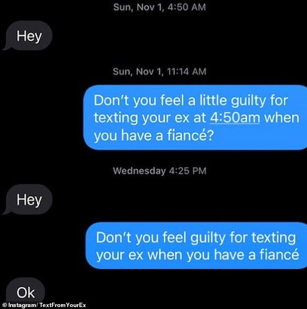 People share their responses to unwanted texts from their exes