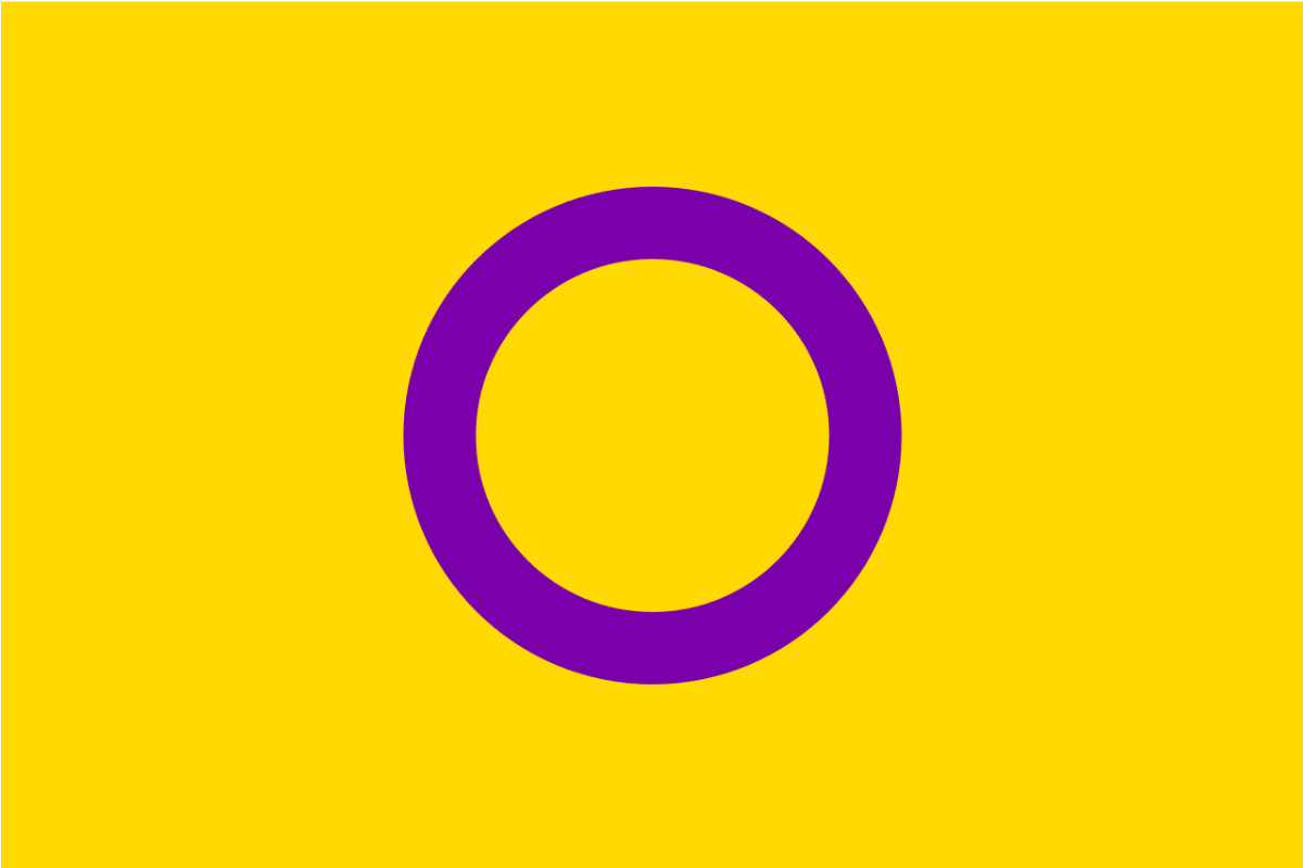 Intersex pride flag