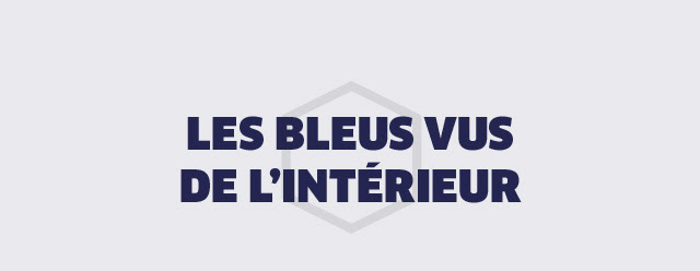 LES BLEUS VUS DE L’INTERIEUR