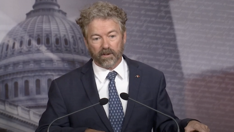 Sen. Paul: ‘Biden Is Guilty Of Using Gov’t To Go After a Political Opponent’...