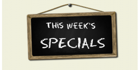 Image result for specials of the week