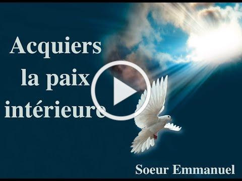 [Audio] Acquiers la paix intérieure, par soeur Emmanuel Maillard