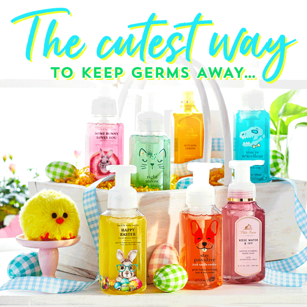 The cutest way to keep germs away...