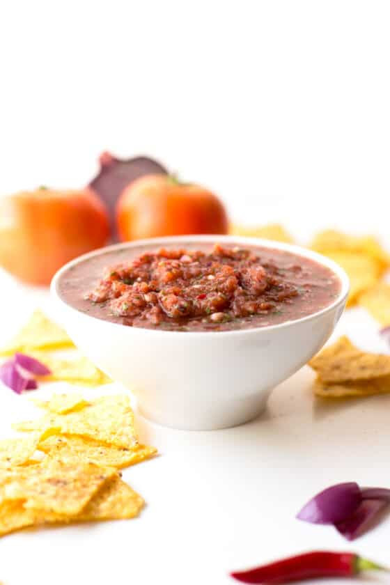 Salsa mexicana casera