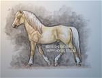 WALKING PALOMINO COLORED WELSH PONY  Draw 20 - Posted on Wednesday, January 21, 2015 by Sheri Cook