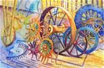 Old Wheels - Posted on Wednesday, April 15, 2015 by Sarah Anita Trick