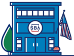 building with SBA logo