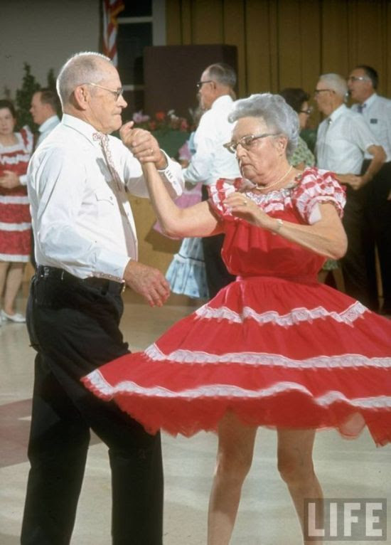 Watching the elderly dance is always the best!!  They are always so happy!: 