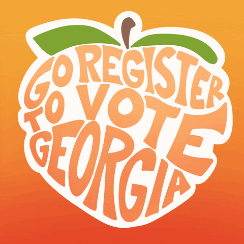 Go register to vote, Georgia