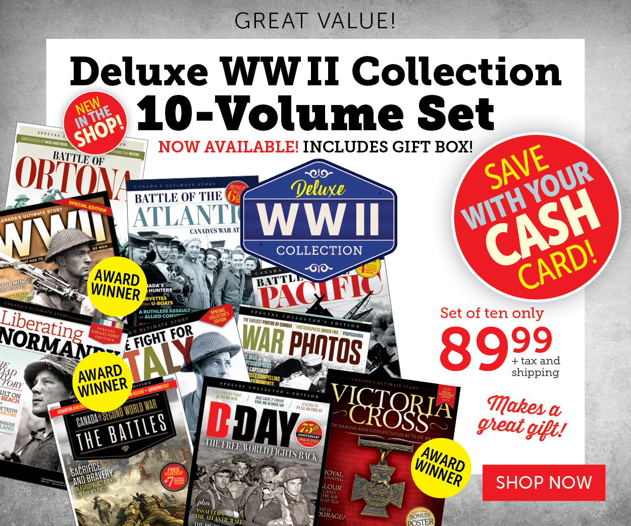 Deluxe WWII Collection 10-Volume Set