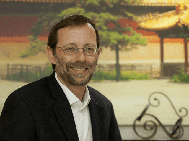 Israeli politician Moshe Feiglin poses for a portrait in an office Sunday Jan. 29, 2012, in the coastal town of Caesarea. Feiglin, a hardline Jewish settler who supports cash incentives to empty the West Bank and Gaza of Palestinians is running against Israel's prime minister in Tuesday's ruling Likud party's primary, a race he has little chance of winning but one in which he could deliver an embarrassing blow to the country's leader. (AP Photo/Dan Balilty)