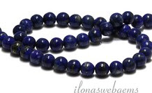 Lapis lazuli kralen rond ca. 8.5mm