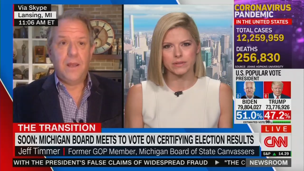 CNN Lets Lincoln Project Stooge Advocate Revoking Republican Canvasser's Legal License