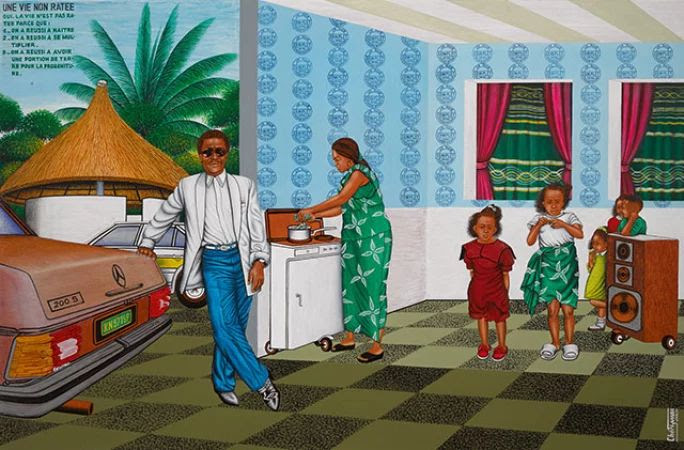 Che?ri Samba (DRC), Une vie non rate? (‘A Successful Life’), 1995.